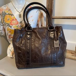 FRYE Melissa Leather Tote